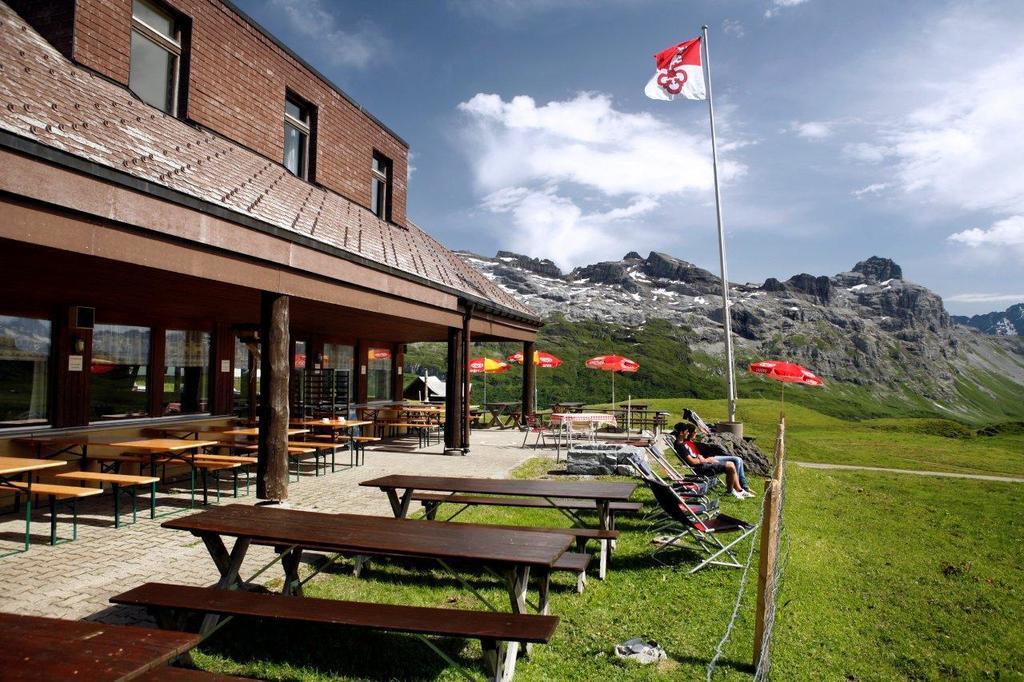Berggasthaus Tannalp Frutt Esterno foto